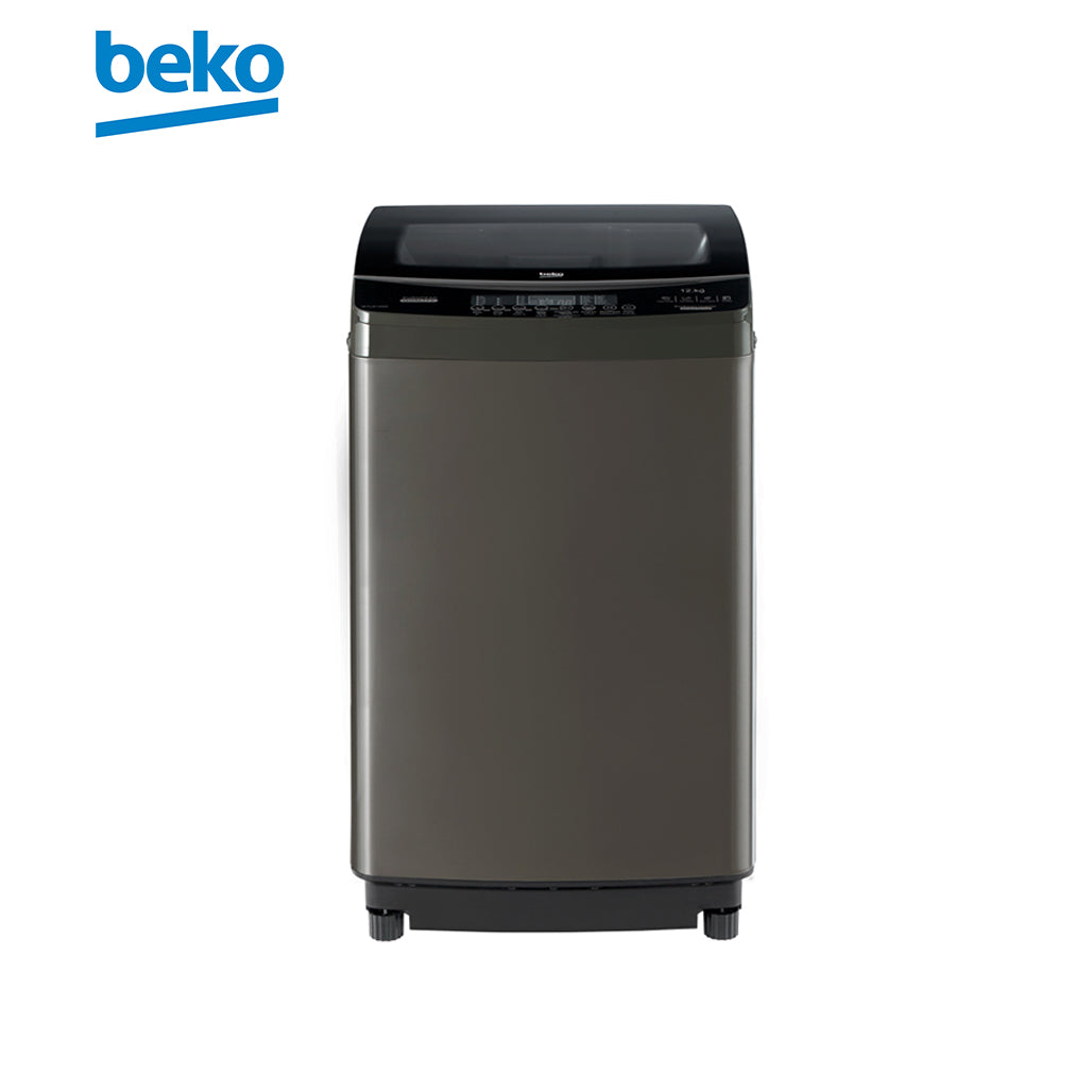 Beko Washing Machine 10kg Topload Fully Automatic Inverter , Dark Grey WTLJD10C1DP