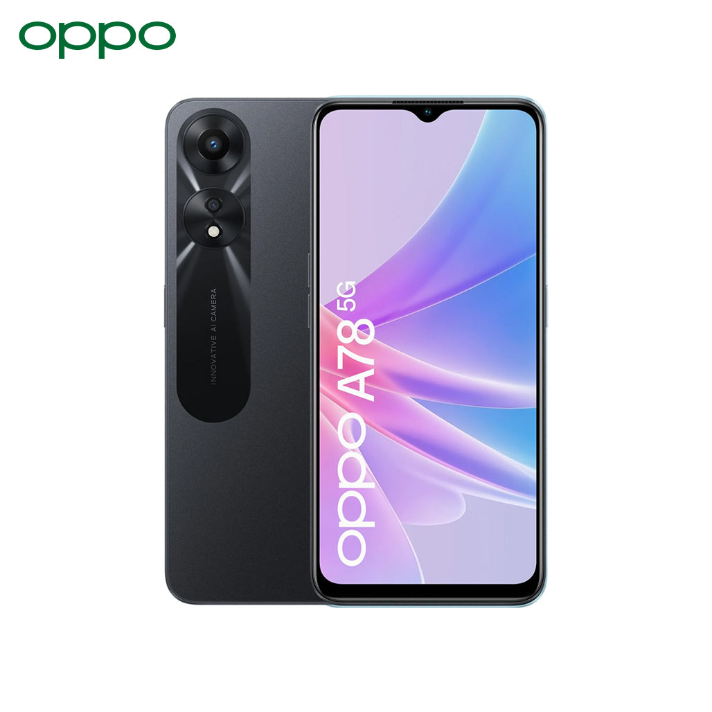 Oppo A78 5G 6.56: Display; 8GB RAM; 128GB; 5000MAH- CPH2483