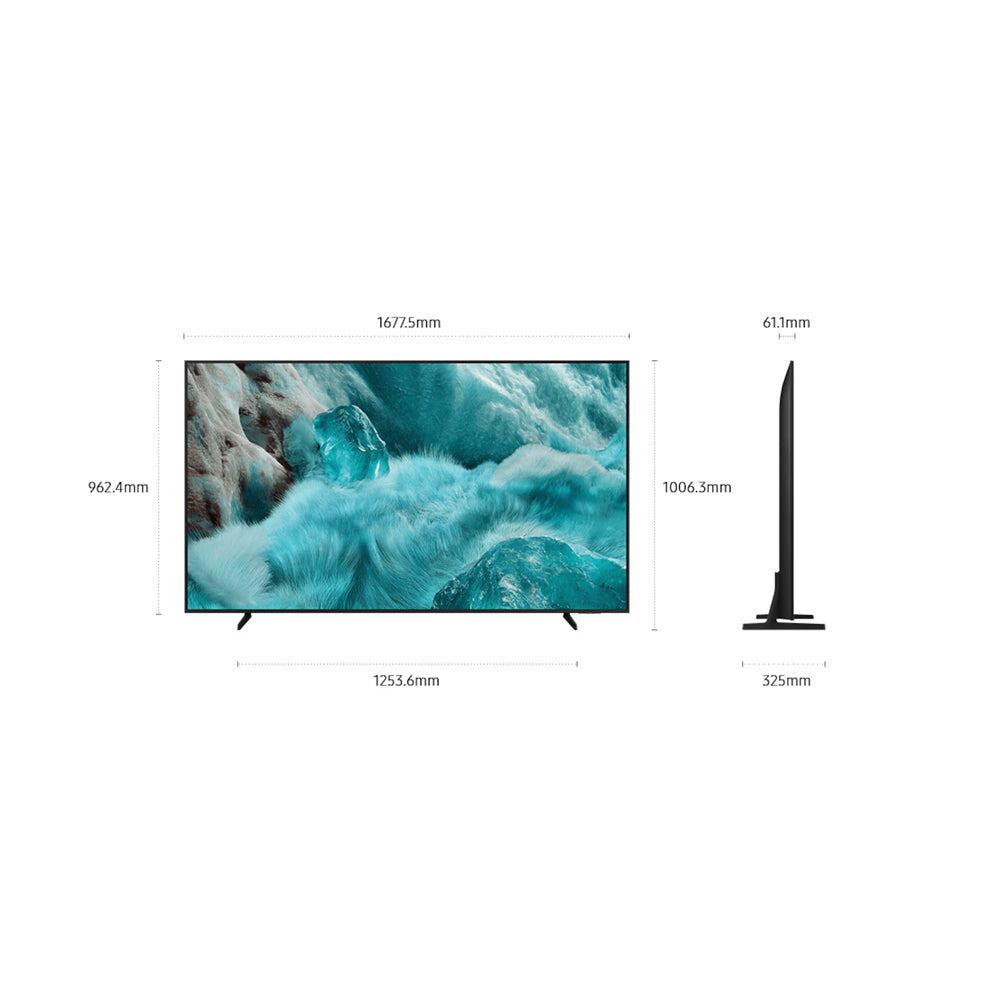 Samsung Television 75" Crystal UHD 4K Smart Flat Display - QA75Q7FAAGXXP