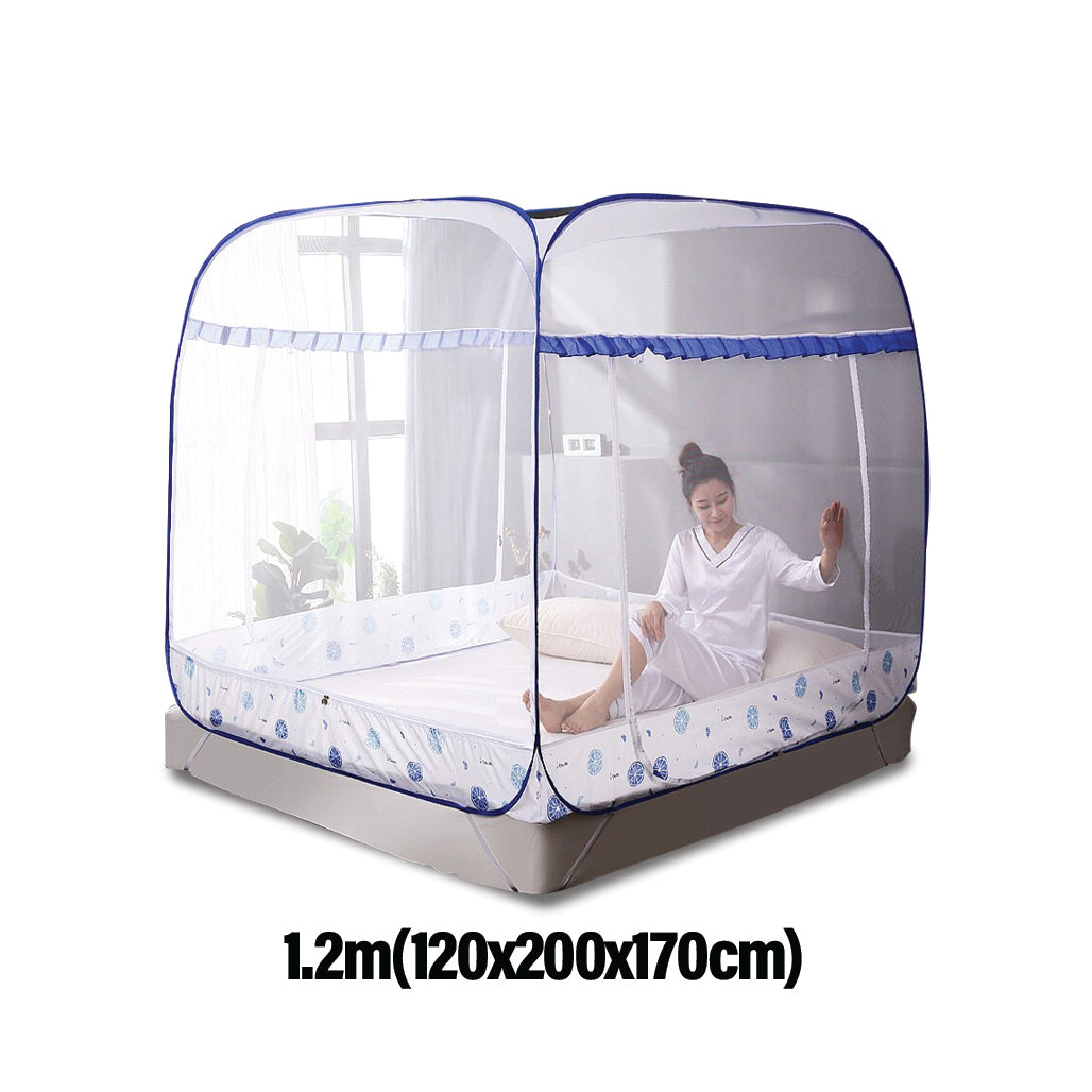 Mosquito net tent Prevent Bed Canopy Netting Tent 1.2m 120 200 170cm Gloria Bazar