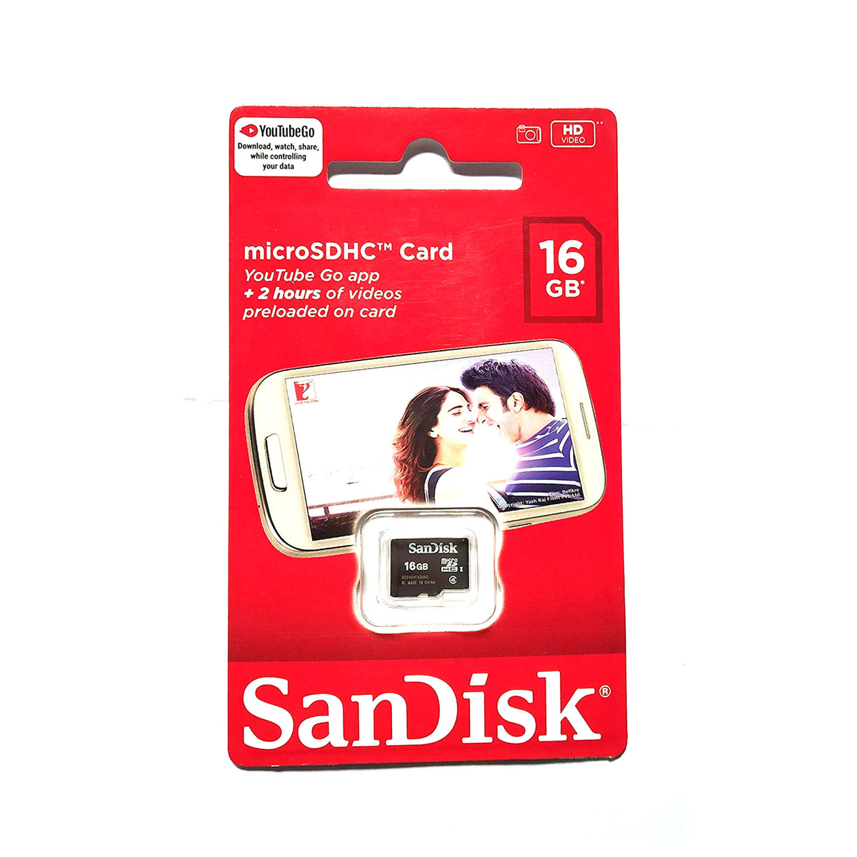 Sandisk Micro Sdhc Card 16gb Class 4 Sdsdqm 016g B35 Gloria Bazar 0158