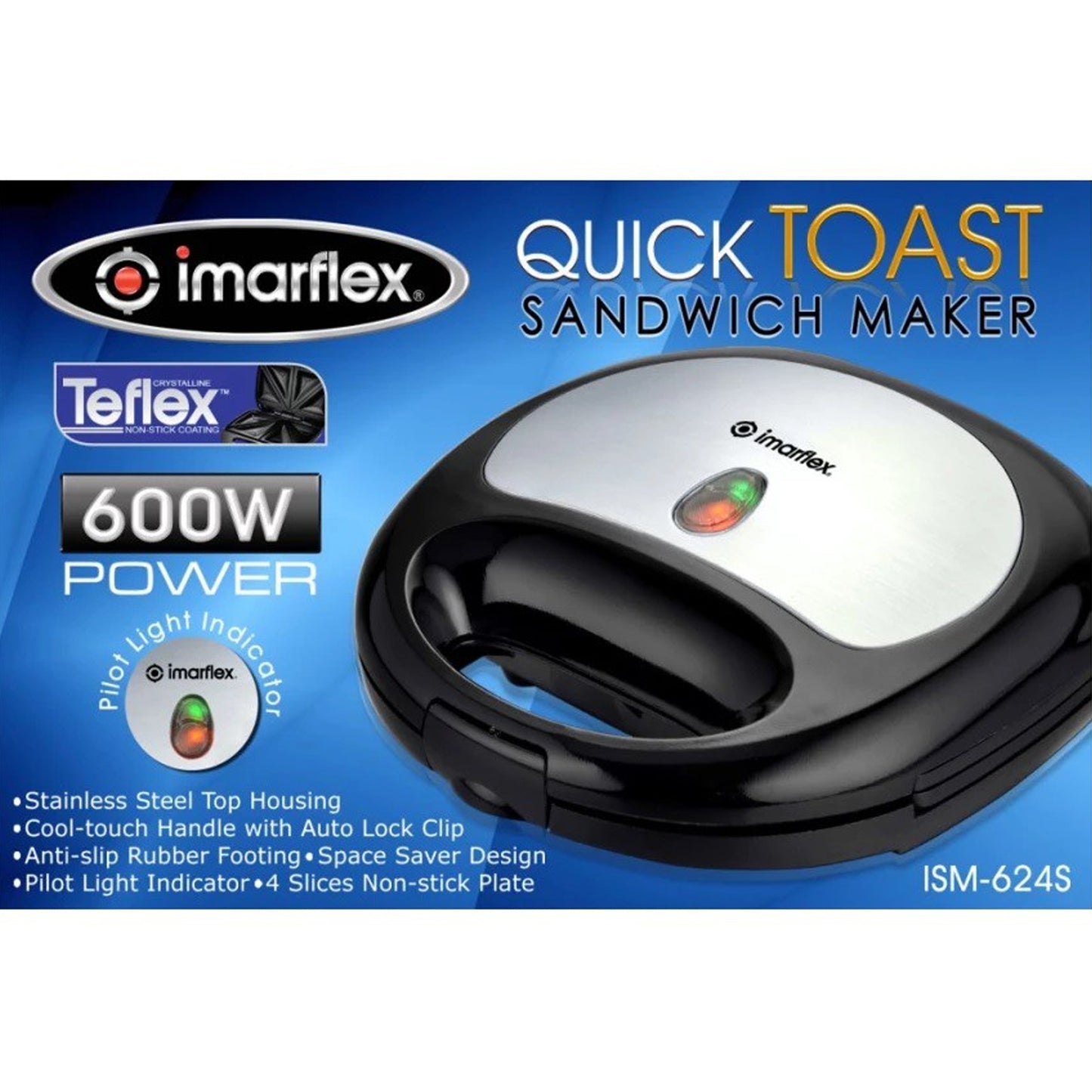 Imarflex Sandwich Maker ISM-624S