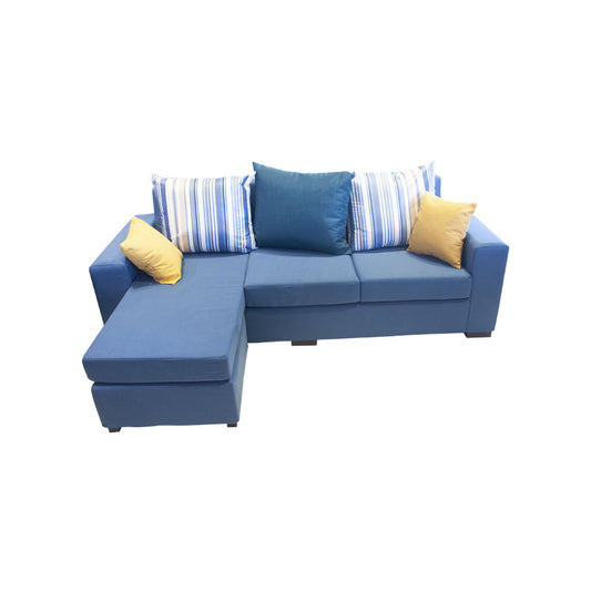 Sofa Length 2.18* chaise L1.45* height 0.75* width 0.83m - 008-25