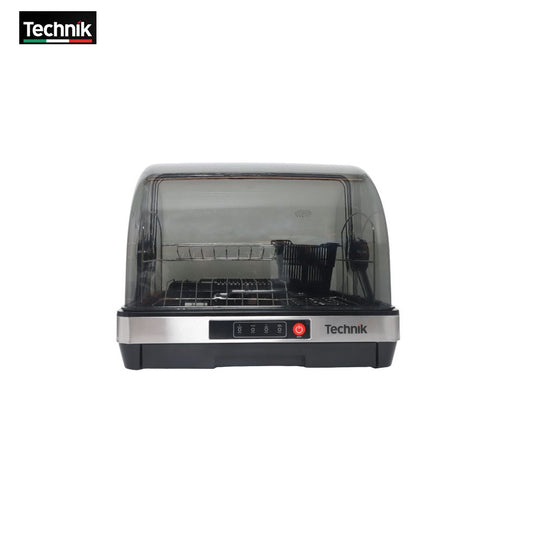 Technik Tableware UV Sterilizer 45 Liter, 4 Function,Stainless Steel 304 Wire Rack, UV Shield, One-Touch Control, Storage Drawer TUV45SSN2
