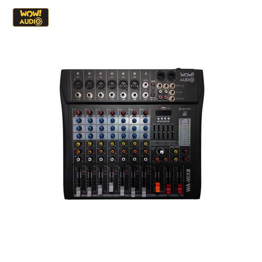 Mixer with 8 Channels - WA-Mix 8