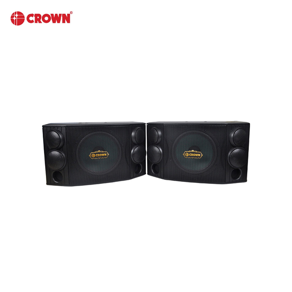 Crown Instrumental Speaker System 3 Way 10 Woofer 600Wx2 BF-106