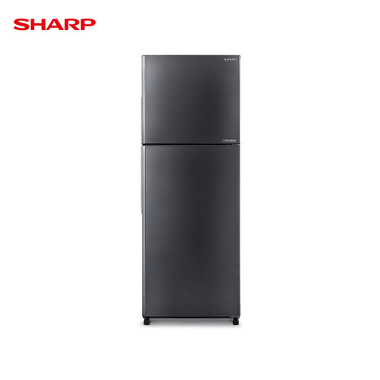 Sharp Refrigerator Double Door 9.1 Cuft.t No Frost Inverter - SJ-FTS09BVS-DS