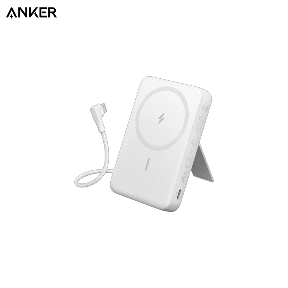 Anker Power Bank (10K, Magnetic Built-In USB-C Cable) - A1685H31