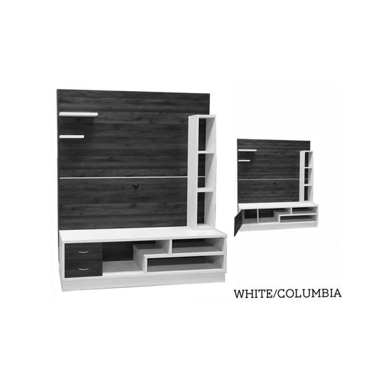 TV Cabinet TV-2025 White/Columbia