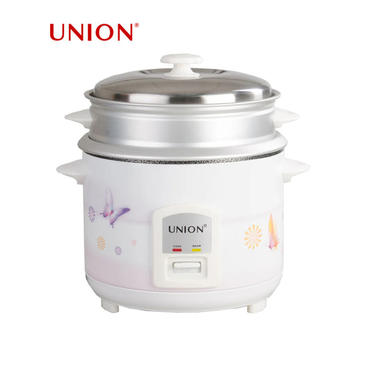 Union Rice Cooker 10 Cups w/ Steamer 1.8L - UGRC-200