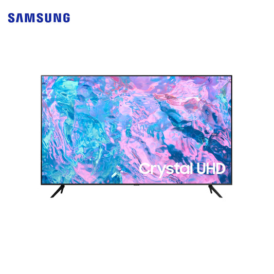 Samsung Television 43" Crystal UHD 4K Smart Flat Display - UA-43CU7000GXXP