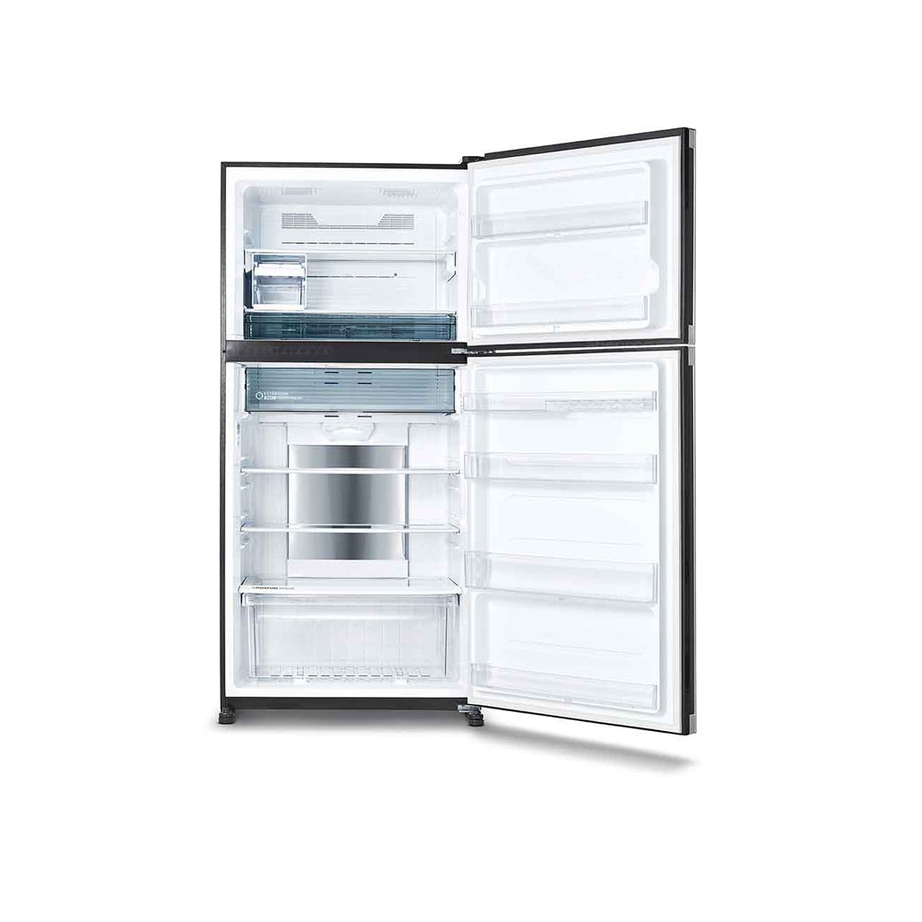 Sharp Refrigerator 20.1Cuft. Double Door No-Frost J-Tech Inverter - SJ-FTG18CVP-BK