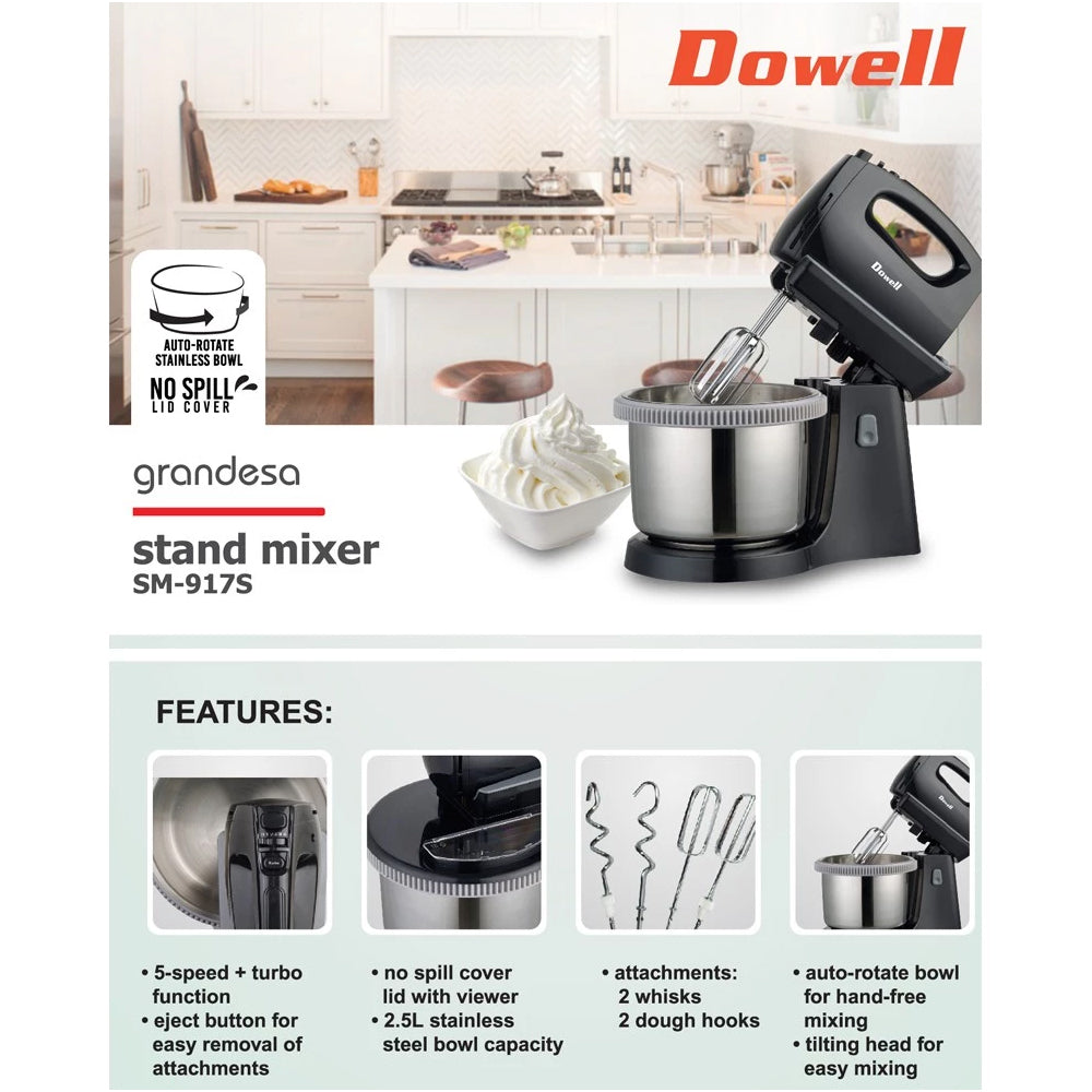 Dowell Stand Mixer - SM-917S