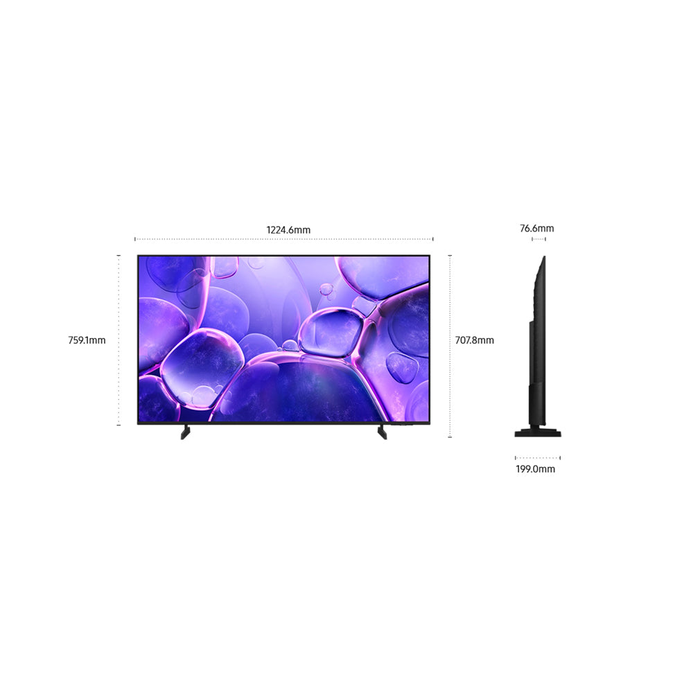 Samsung Television 55" Crystal UHD 4K Smart Flat Display - UA-55U8000FGXXP