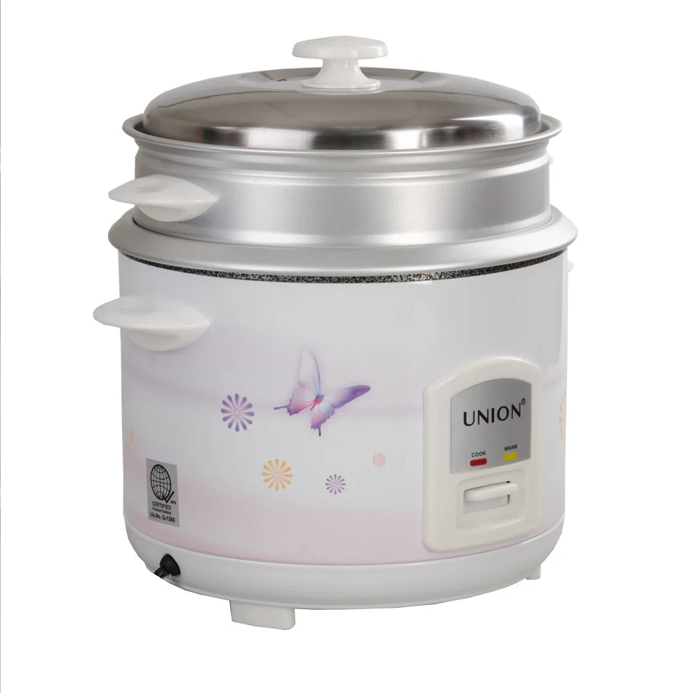 Union Rice Cooker 10 Cups w/ Steamer 1.8L - UGRC-200