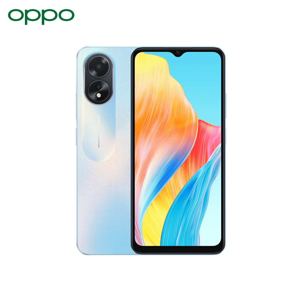 Oppo A18 6.56" Display; 4GB RAM; 128GB Internal Memory; 5000mAh Battery