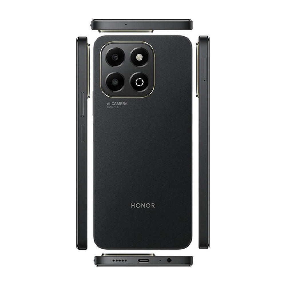 Honor X6B 6.56" Display; 6GB RAM; 128GB Internal Memory; 5200mAh Battery - Midnight Black