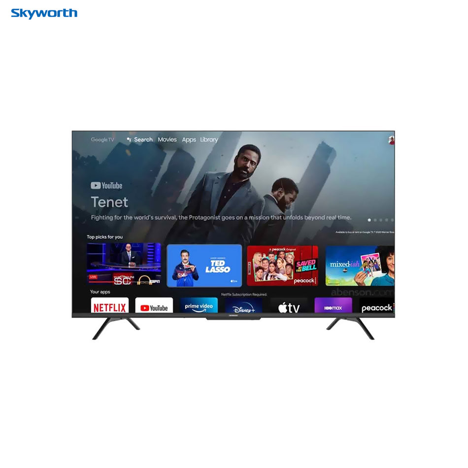 Skyworth Television 55" Google TV 4K UHD Flat Display - 55SUE6800