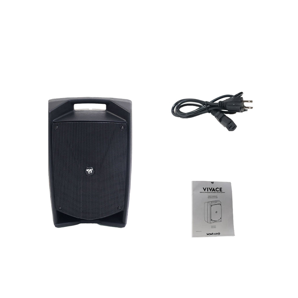 Wow Audio Battery- Powered Portable Sound System - Vivace