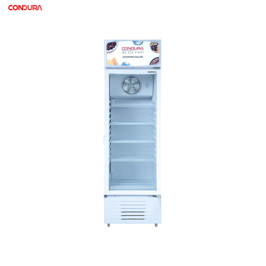 Condura Beverage Cooler 12Cuft. Automatic Defrost Single Door W/ 4 Shelves Inverter - CBC-342-RI