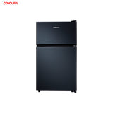 Condura Personal Refrigerator 3.2 Cu.ft Double Door Non-Inverter CPR90TD-BLK