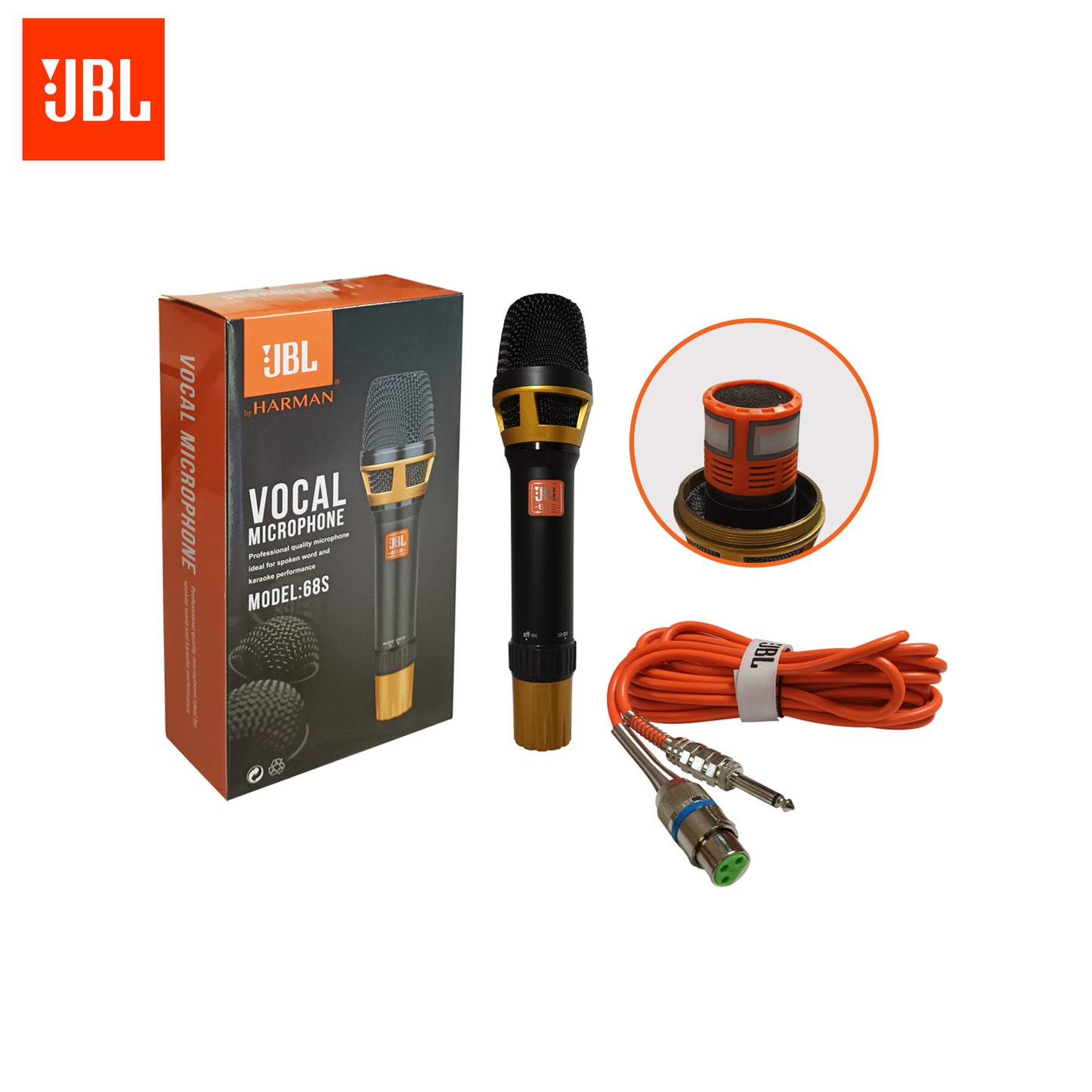 JBL Vocal Microphone 68S– Gloria Bazar