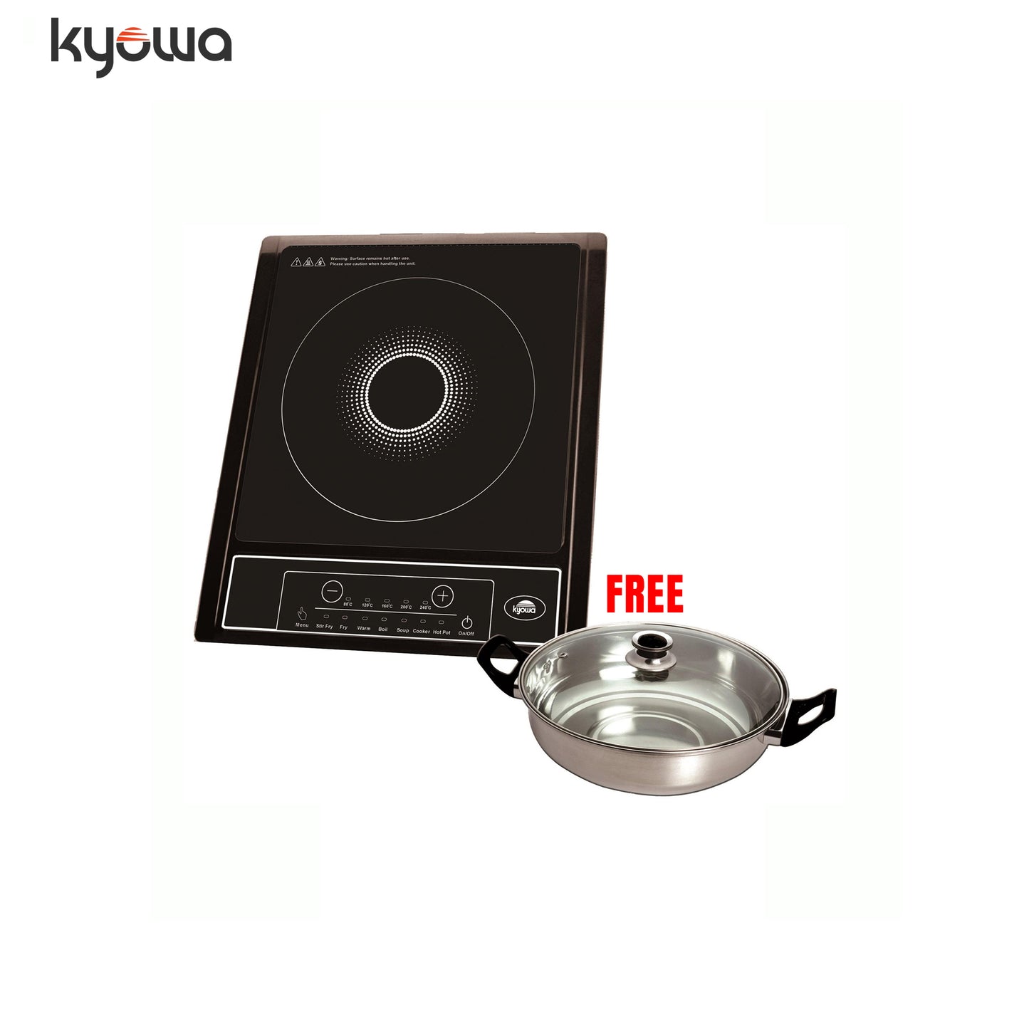 Kyowa Induction Cooker with Pot - KW-3633