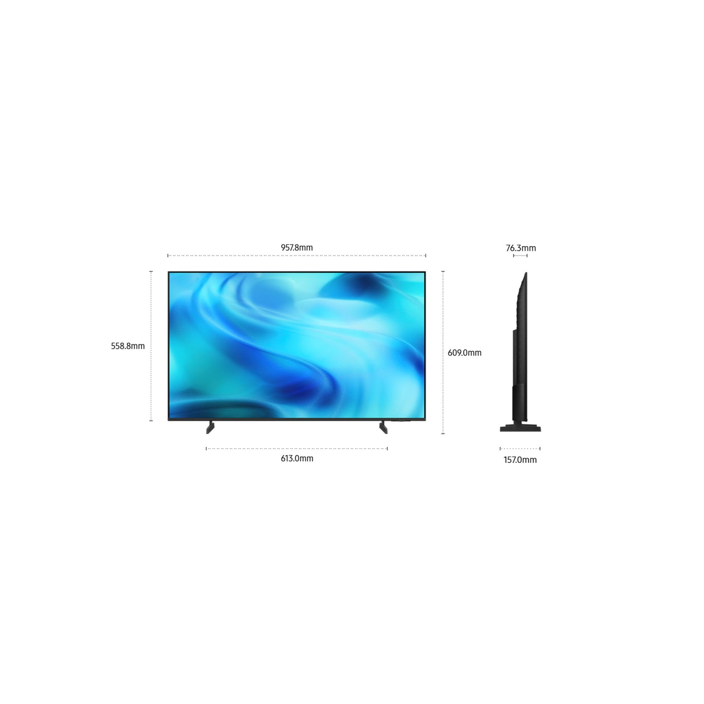 Samsung Television 43" Crystal UHD U8500H 4K Smart TV (2026) - UA43U8500HGXXP