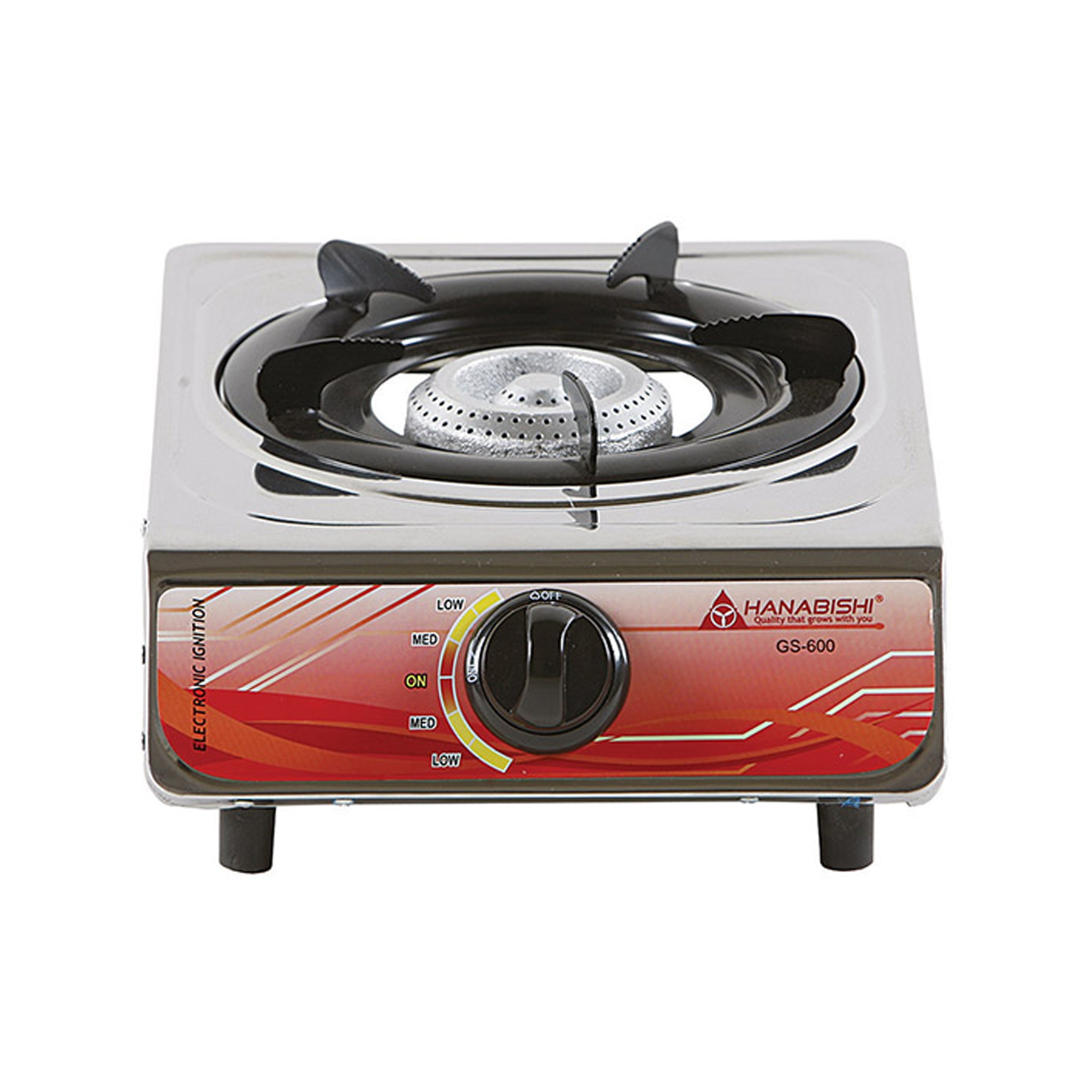 Hanabishi Gas Stove 1 Burner GS600 Gloria Bazar