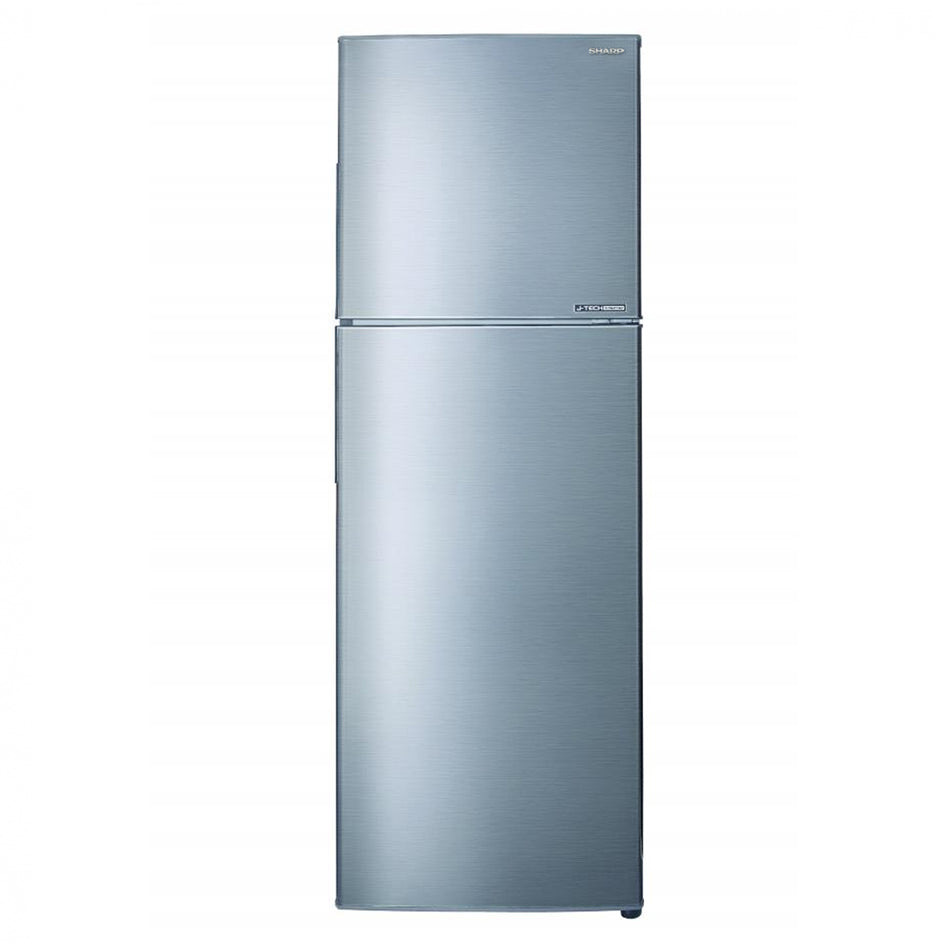 Sharp Refrigerator Double Door 8.1 Cuft. No Frost Inverter-SJ-FTS08AVS-SL
