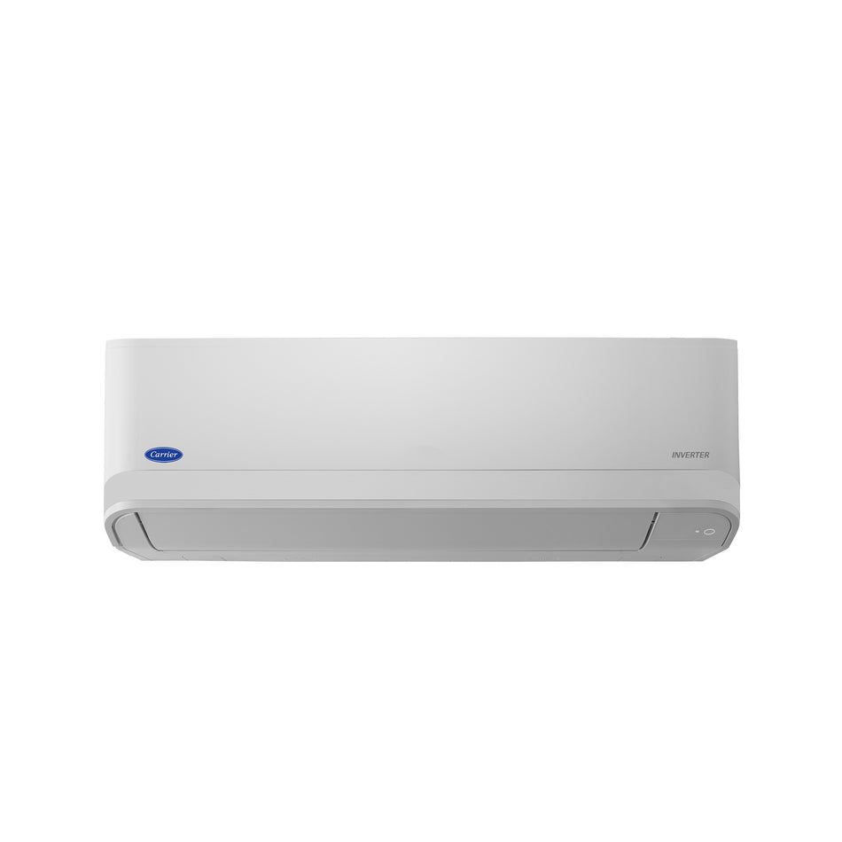 Gloria bazar is a leading home appliance store in Misamis Mindanao. This product is Carrier Wall Mounted Split Type Aircon 1.5HP Alpha Basic Inverter Indoor Unit - 42GCVBE010-303P.