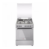 Tecnogas Free Standing Cooker 60 cm. 3 Gas + 1 Elec. Hot Plate, Rotisserie - TFG-6031DRX