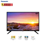 Panasonic Television 43" 4K Ultra HD, Smart TV Flat Screen Display- TH-43GX400X