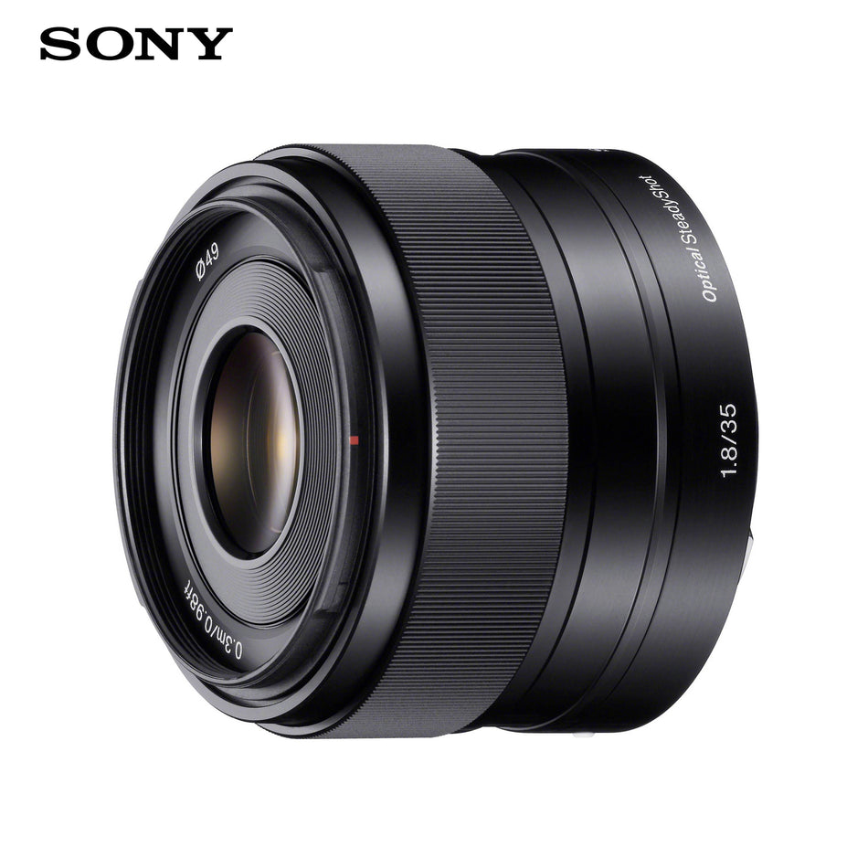 Sony Lens E 35mm f/1.8 Prime Lens OSS - SEL35F18