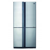 Sharp Refrigerator 23.98Cuft. French Door J-Tech Inverter Plasma Ion Tech - SJ-FTF24AVP-SL