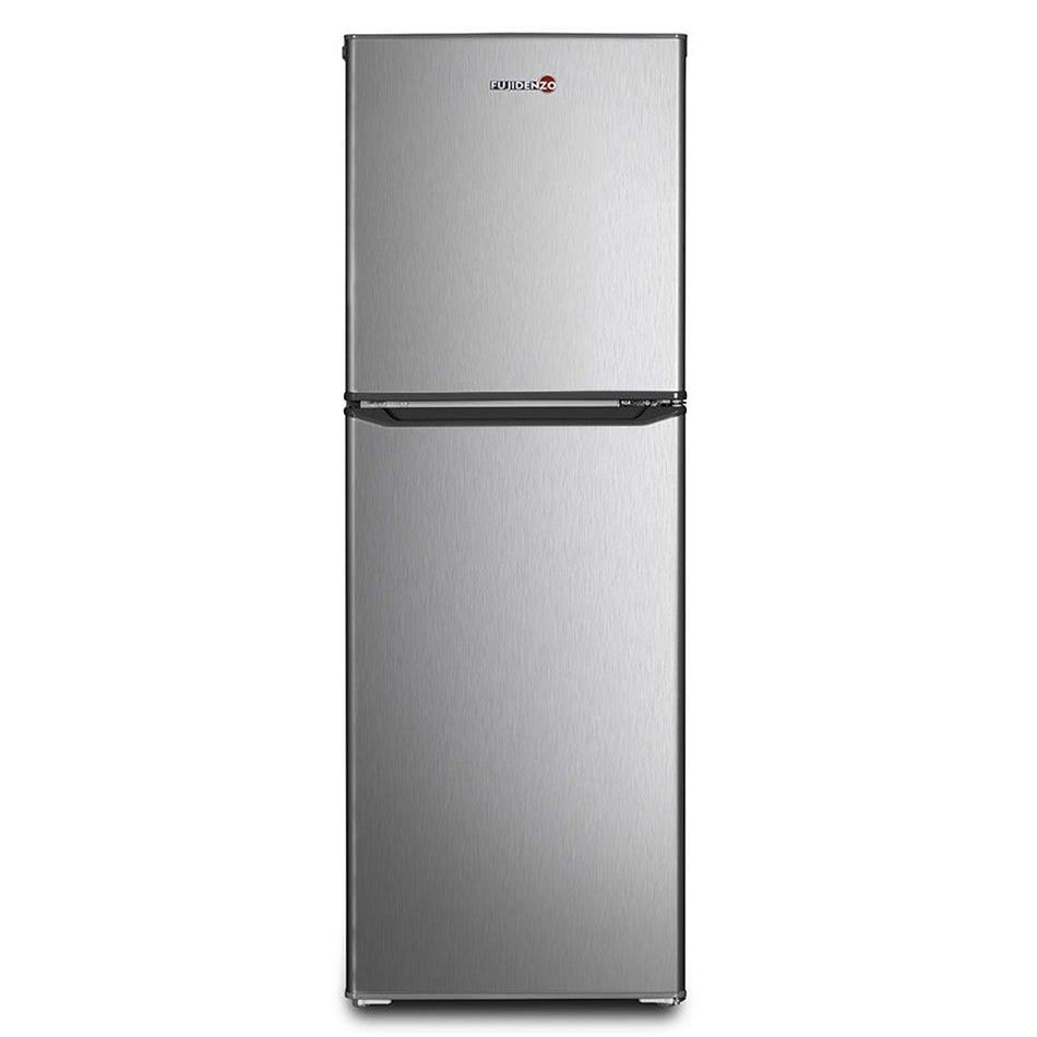 Fujidenzo Refrigerator 6.0Cuft. Double Door Direct Cooling, Stainless Look - RDD-60S