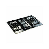 Tecnogas Built-in Hob 75cm Stainless Steel, 3 Gas Burners, One Hand Elec. Ignition - TBH-7530CSS