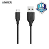 Anker PowerLine Micro USB 3ft/0.9m Black - A8132H12