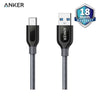 Anker Powerline+USB-C to USB-A 3.0 3ft. UNGray - A8168HA1