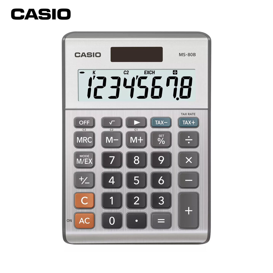 Casio Calculator 8 Digits MS-80B