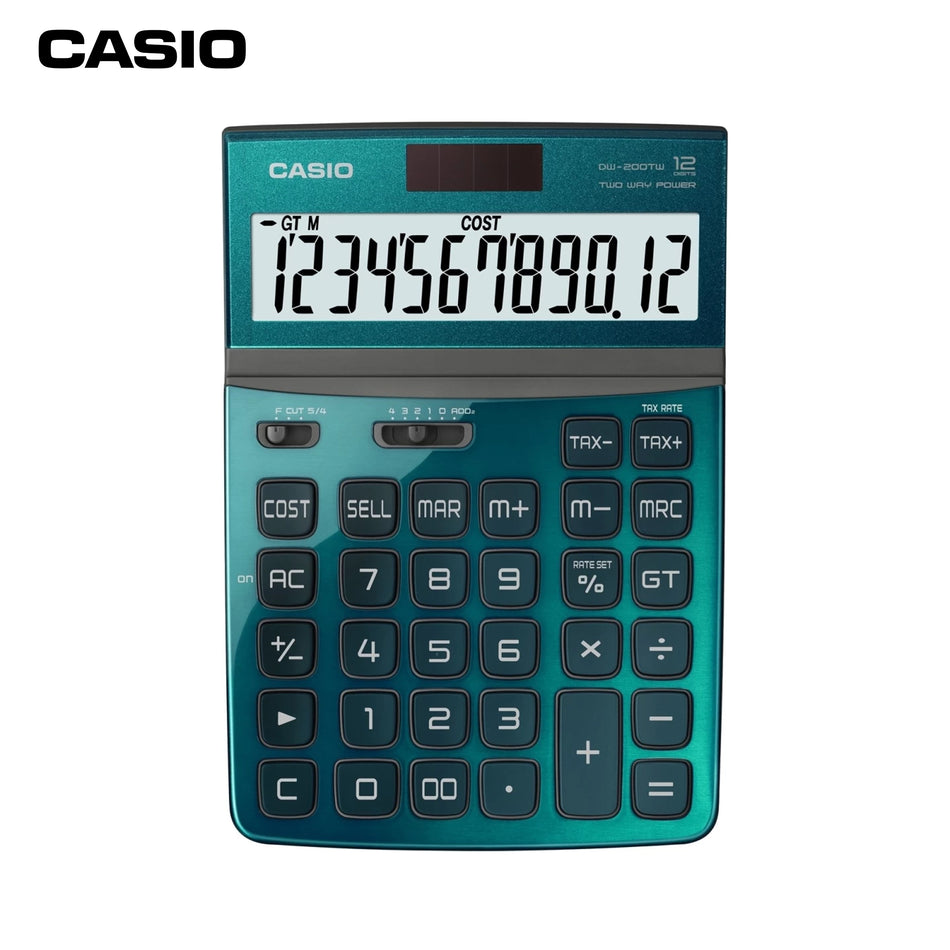 Casio Calculator DW-200TW- Green
