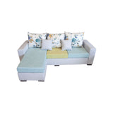 Sofa Length 2.18*chaise L1.45*Height 0.75*Width 0.83m - 008-6
