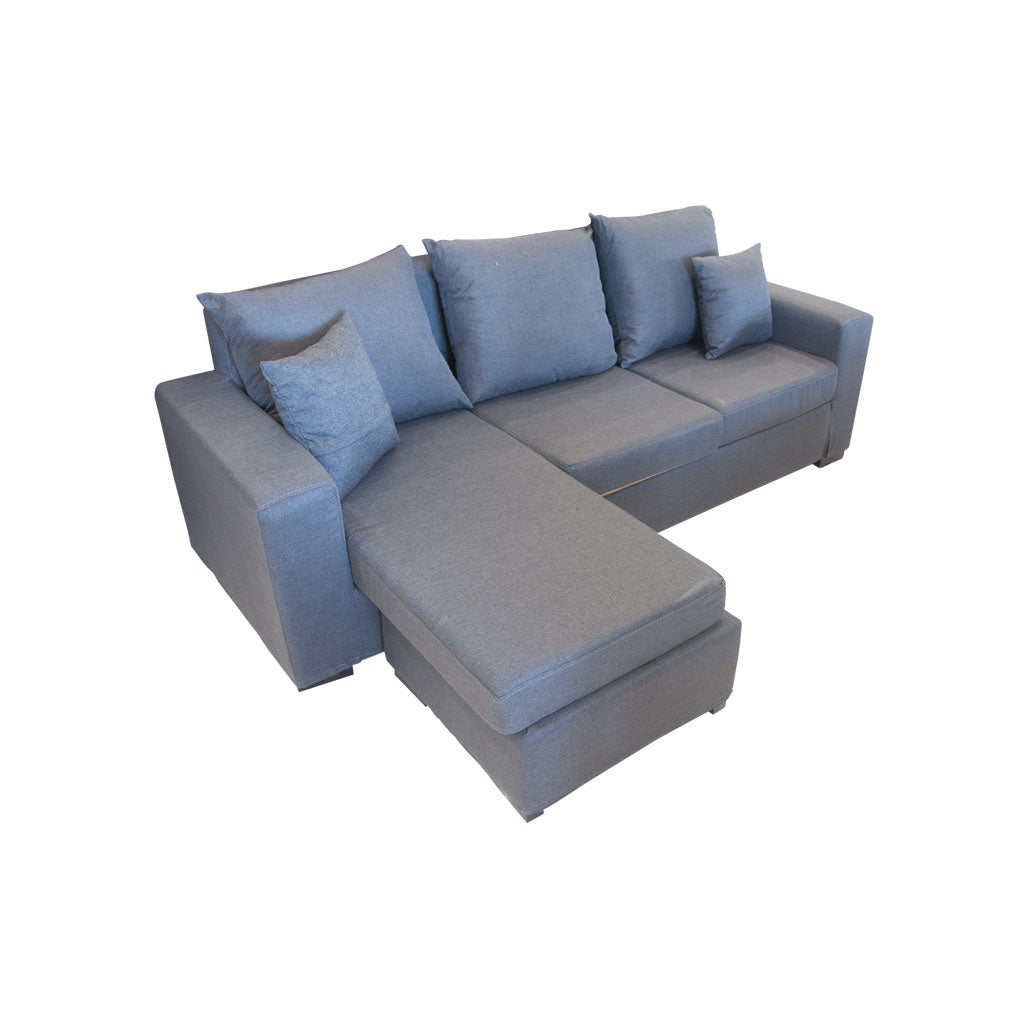 Sofa Length 2.18*chaise L1.45* Height 0.75*Width 0.83m - 008-13