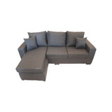 Sofa Length 2.18*chaise L1.45* Height 0.75*Width 0.83m - 008-13