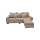 Sofa Length 2.18* chaise L1.45* height 0.75* width 0.83m - 008-15