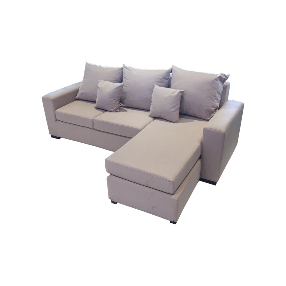 Sofa Length 2.18* chaise L1.45* height 0.75* width 0.83m - 008-15