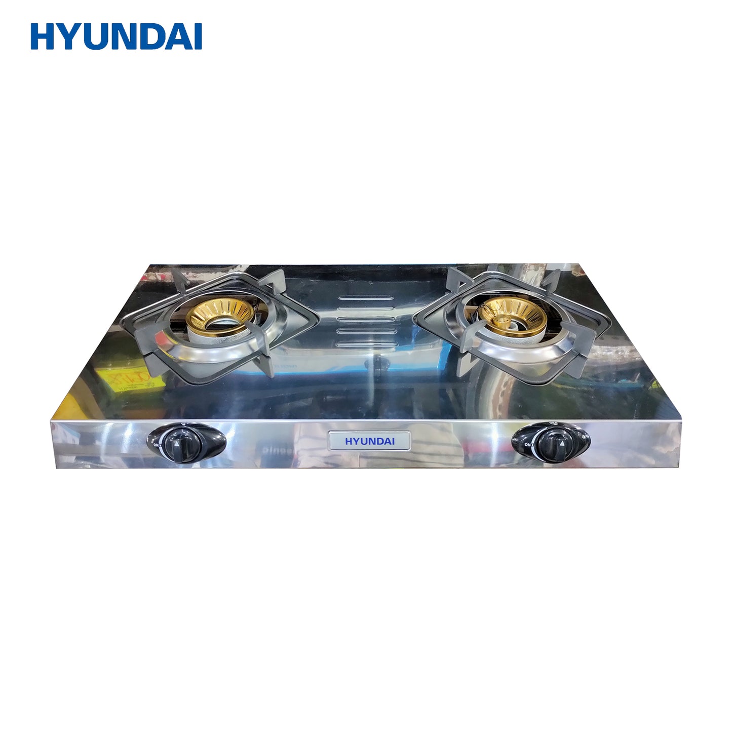 Hyundai Gas Stove 2 Burner - HG-X221S