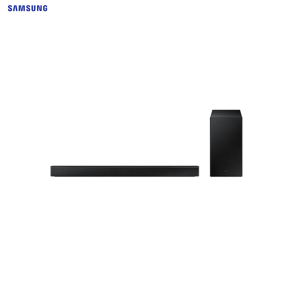 Samsung Soundbar Bass Boost, Adaptive Sound Lite, Game Mode and Subwoofer -HW-B450/XP