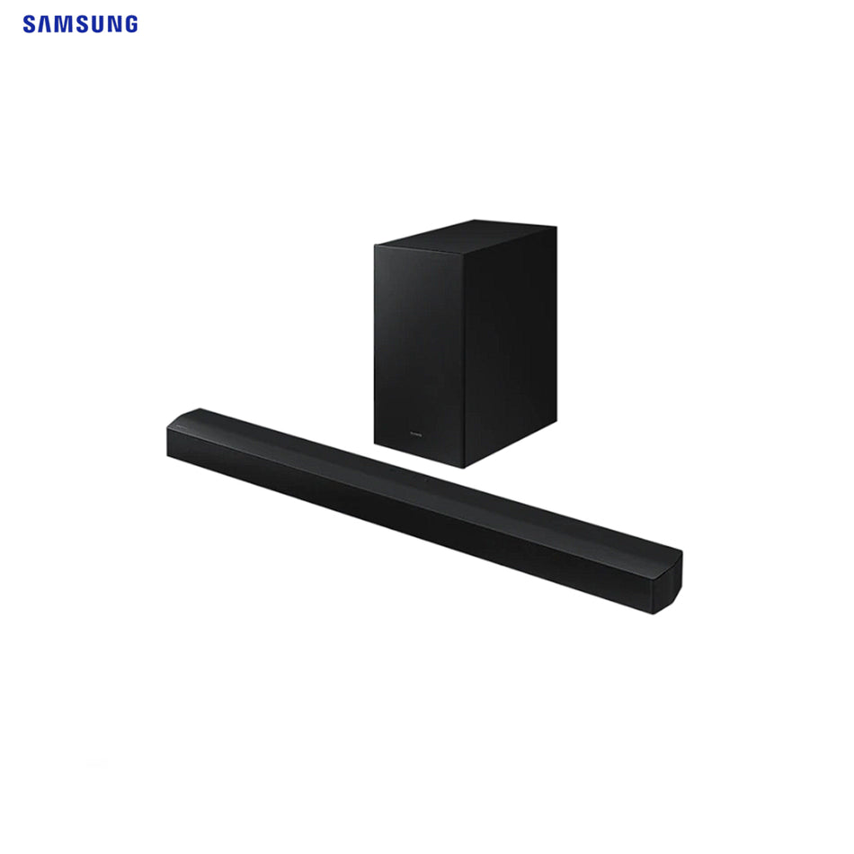 Samsung Soundbar Bass Boost, Adaptive Sound Lite, Game Mode and Subwoofer -HW-B450/XP