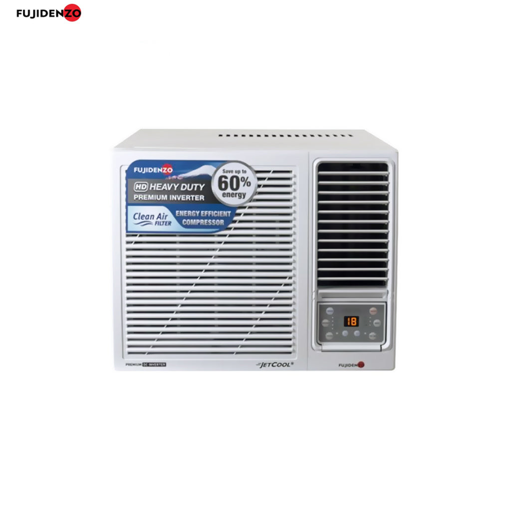 Fujidenzo Window Type Aircon 1.5HP  Inverter With Remote/Compact  IWAR-150GC